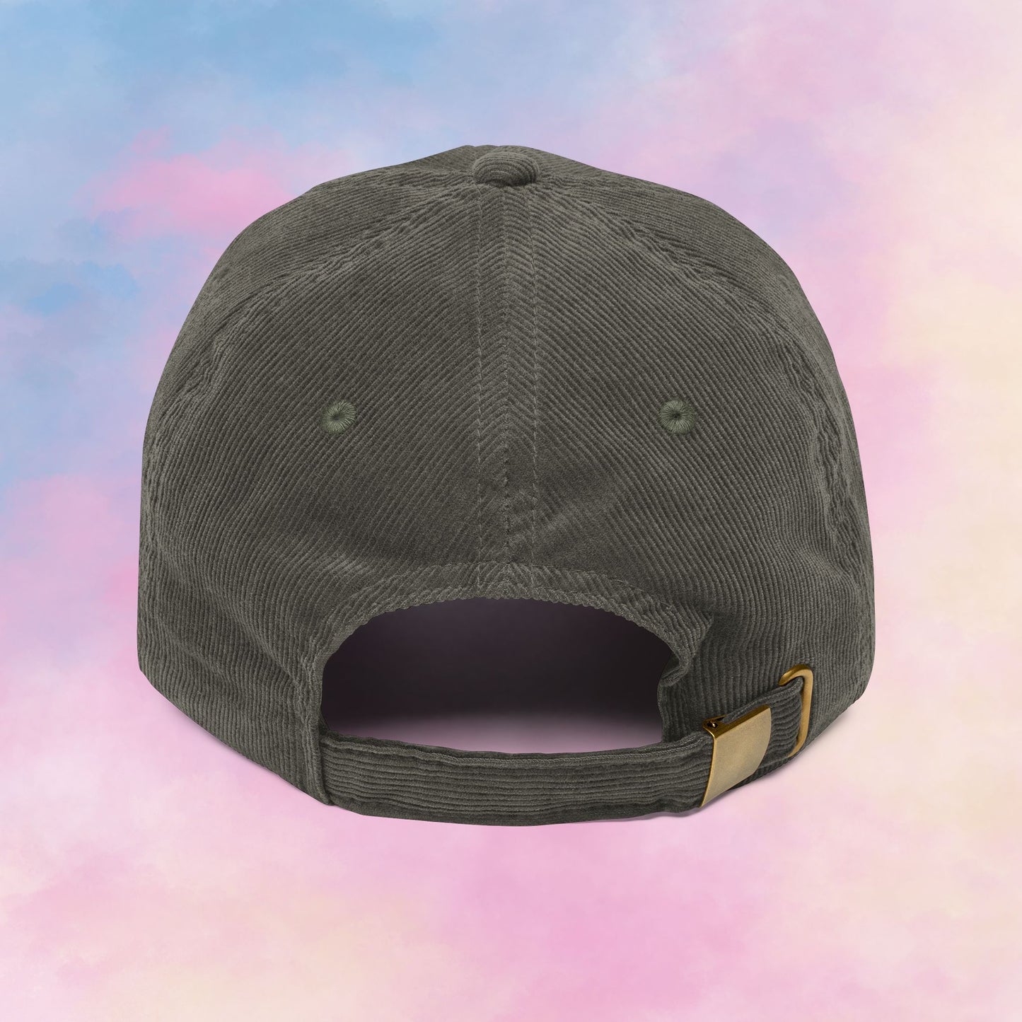 Ophelia Hat | Embroidered Corduroy Dad Hat